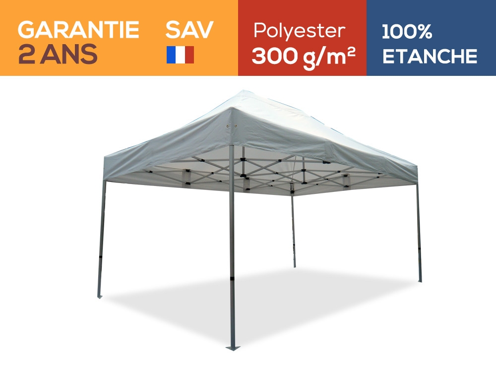 Barnum pliant 3X6M - Tente Pliante Acier - Barnum Pliant solide